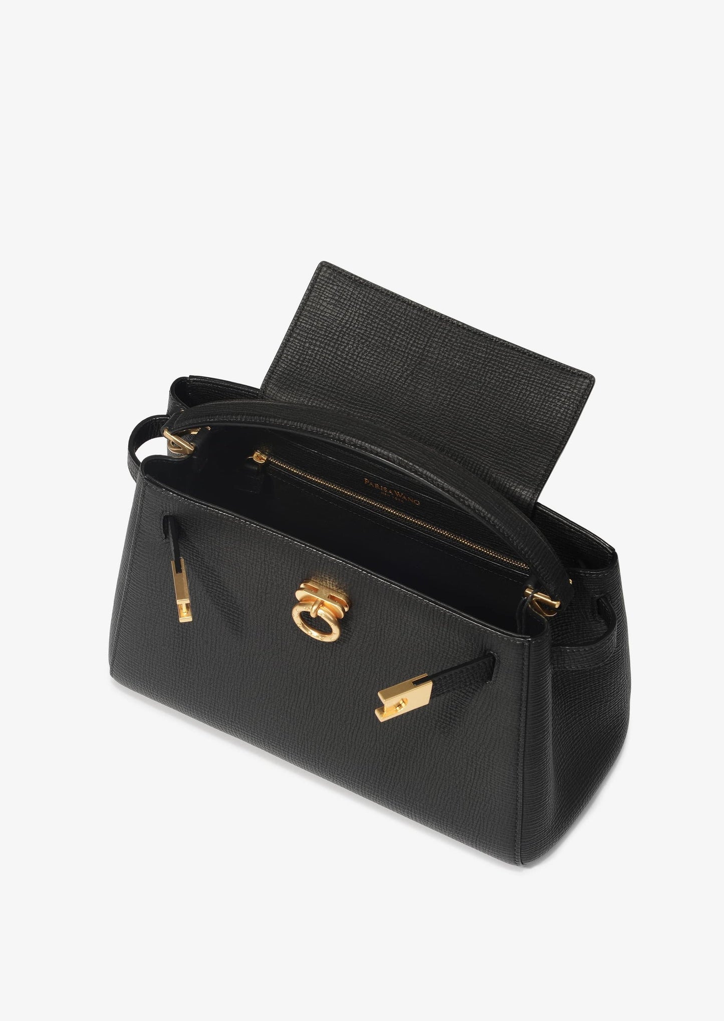 Madison Large Top Handle Bag - Black