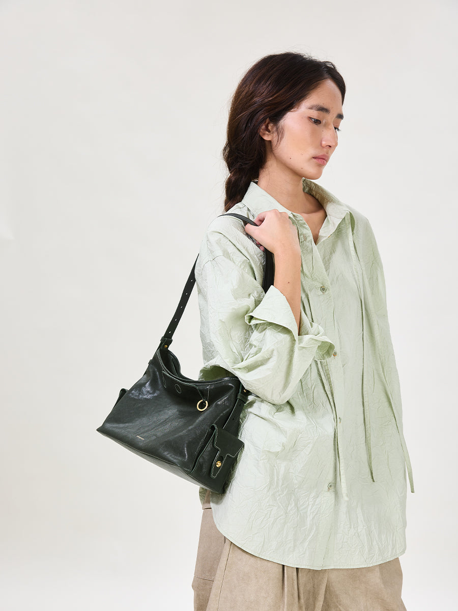 Small Yore Hobo Bag - Forest