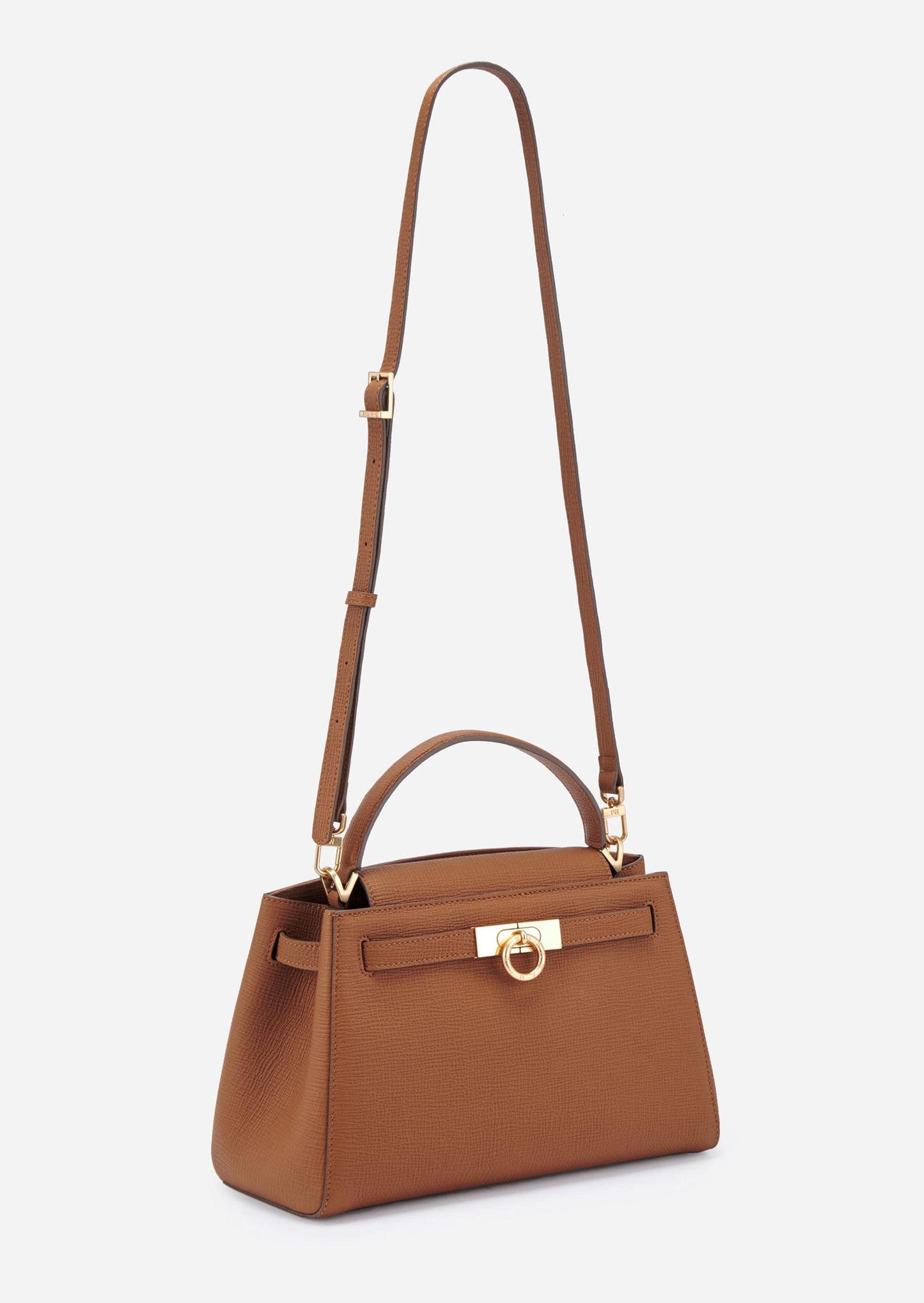 Madison Large Top Handle Bag - Chestnut