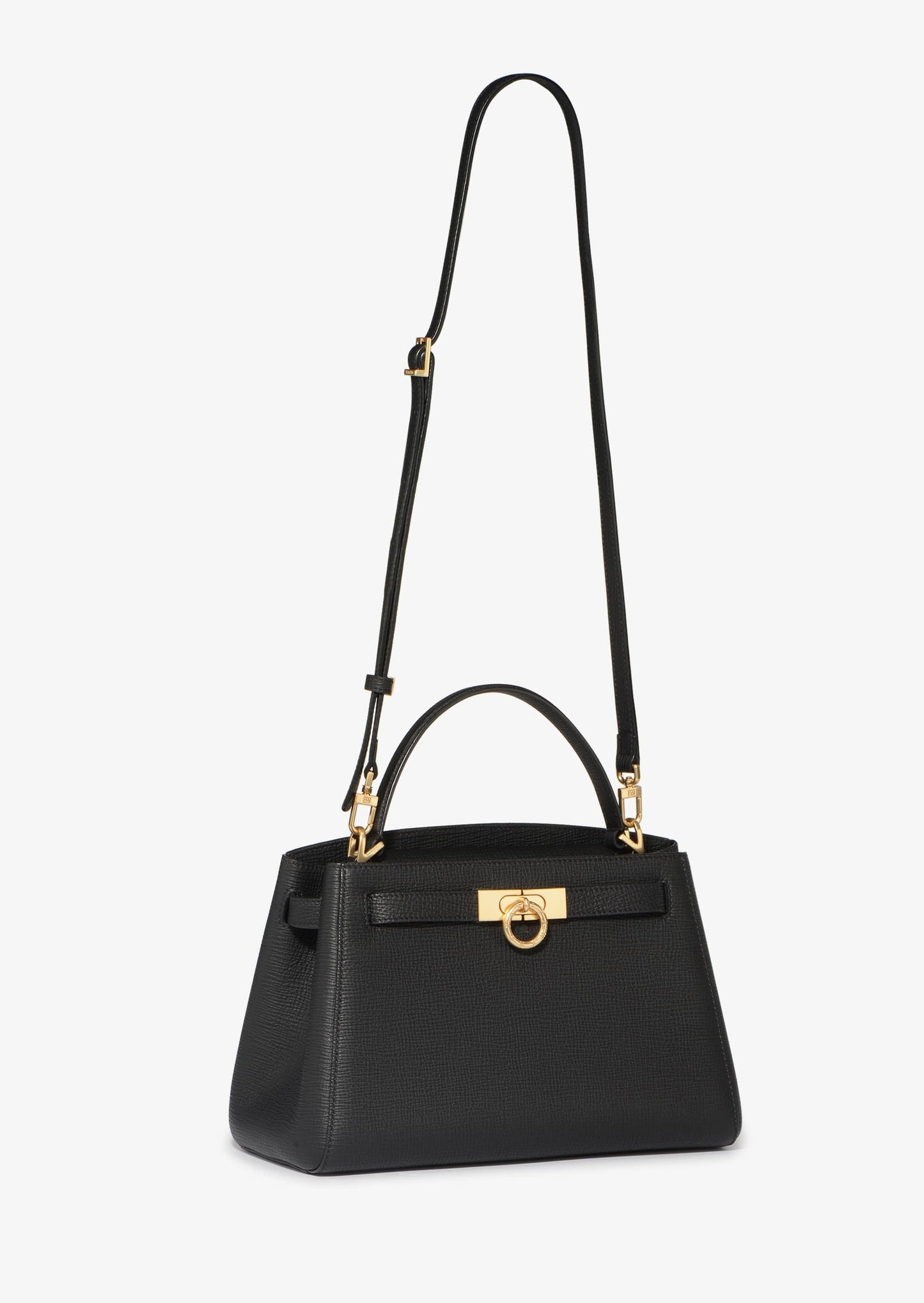 Madison Large Top Handle Bag - Black