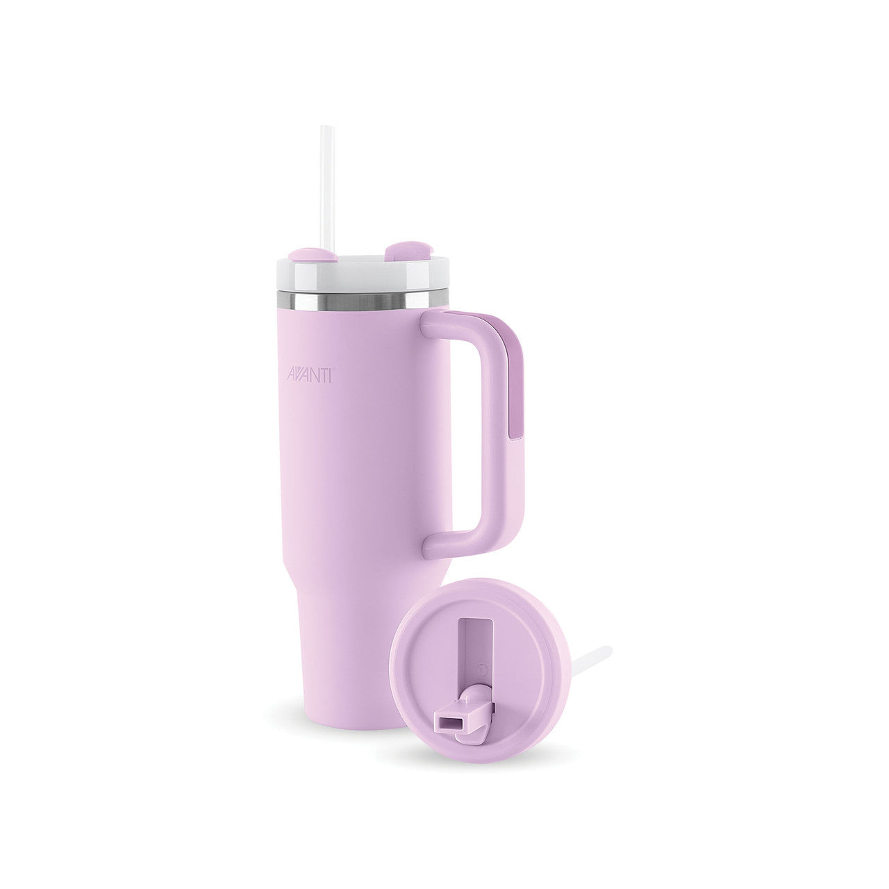 (READYSTOCK) Avanti HydroQuench Insulated Tumbler with Two Lids, 1L - Lilac