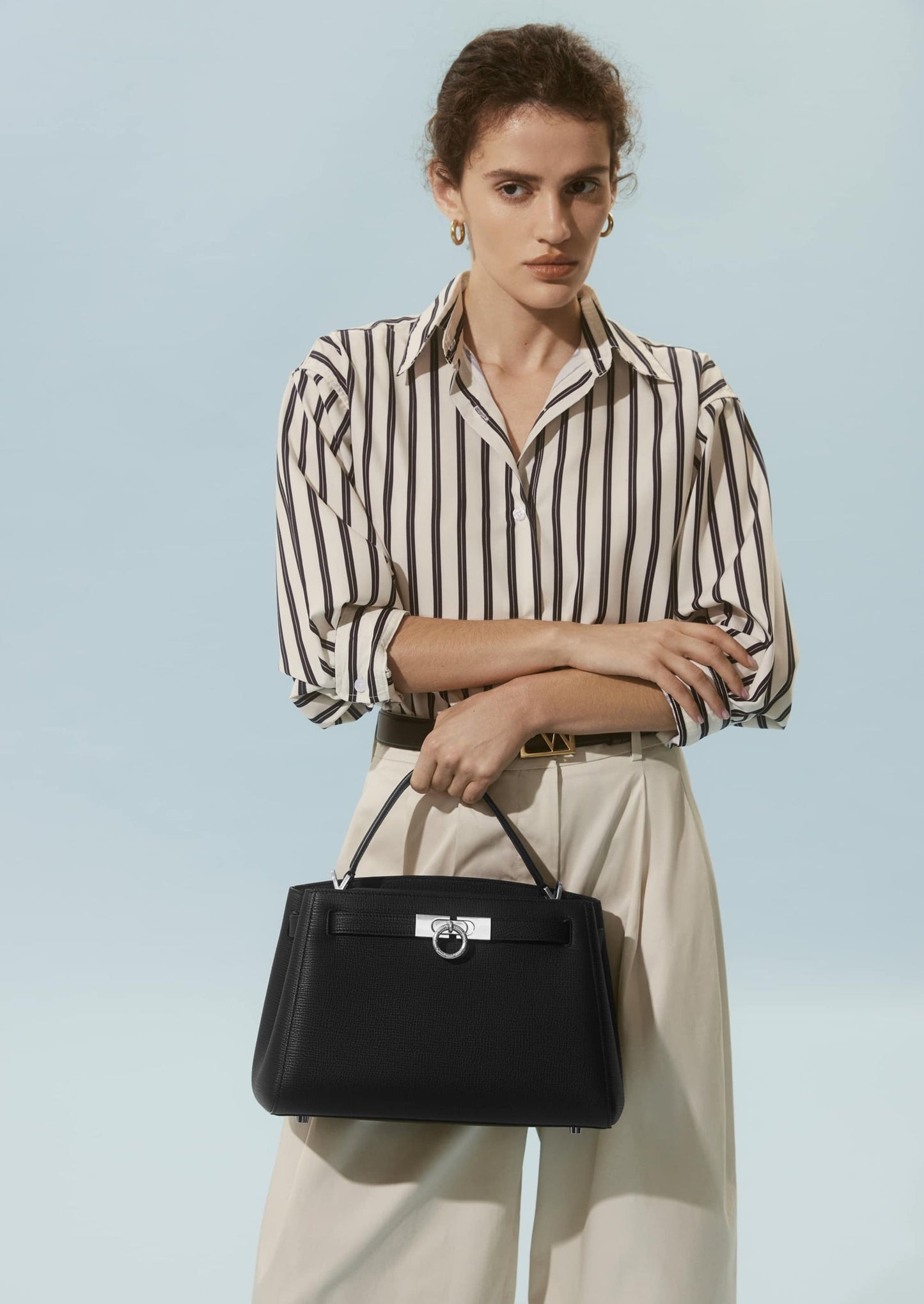 Madison Large Top Handle Bag - Chestnut