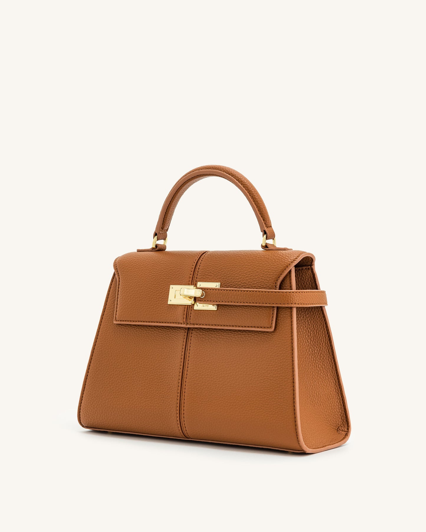 JW PEI Pink Elise Large Top Handle Bag - Brown