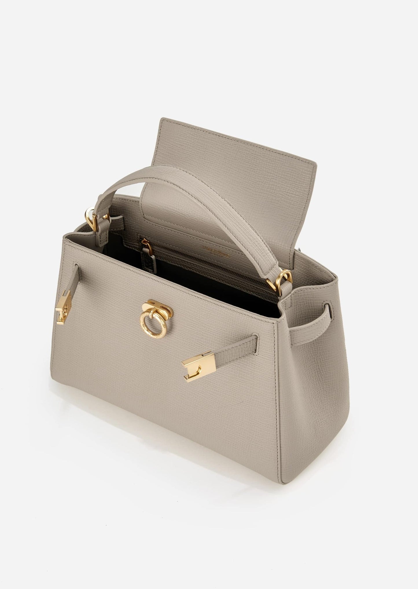 Madison Large Top Handle Bag - Taupe