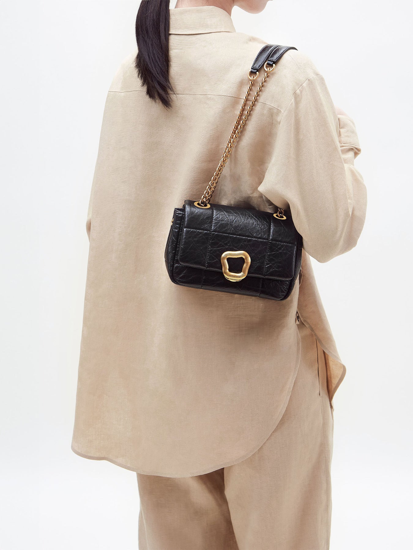 Small Chocolate Bag- Onyx