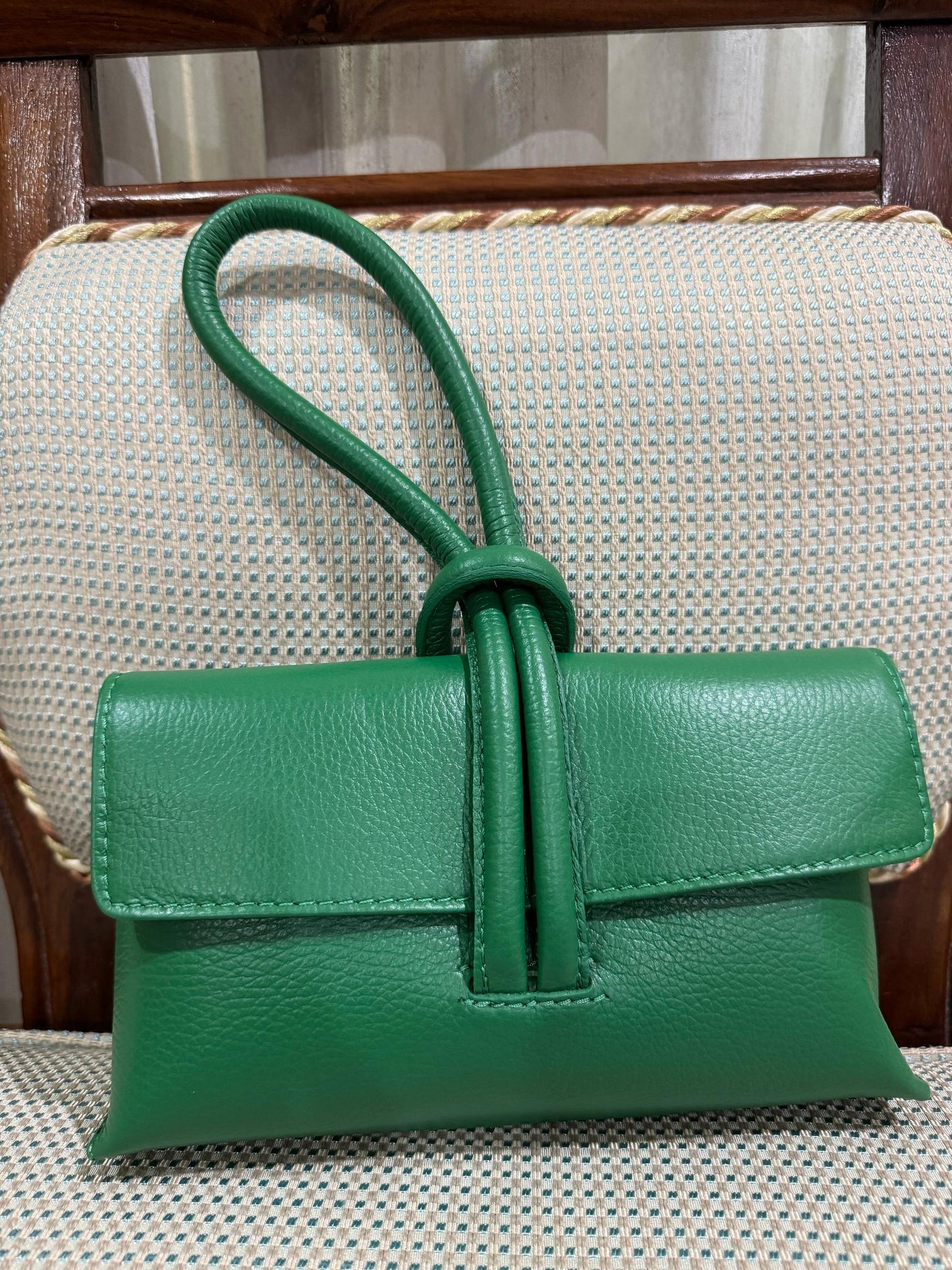 Leather Bag Paris- Emerland Green