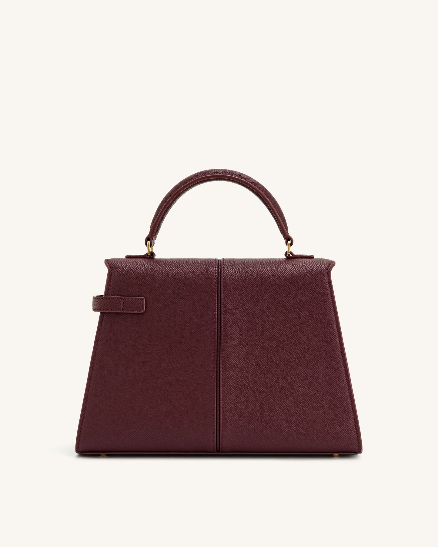 JW PEI Pink Elise Large Top Handle Bag - Claret