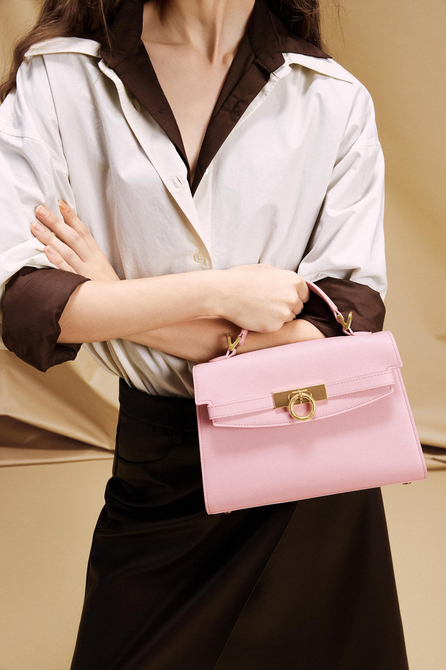 Grace Top Handle Bag Eve - Pink
