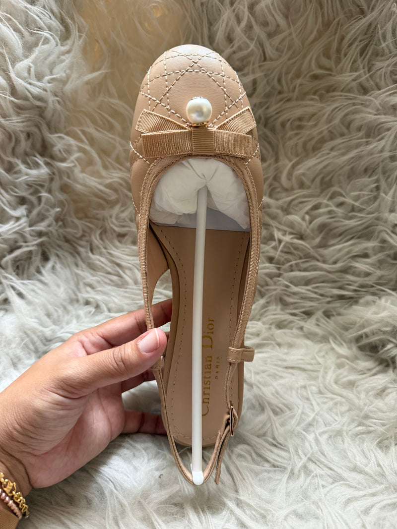 Dior Ballet Slingback Pump - Nude