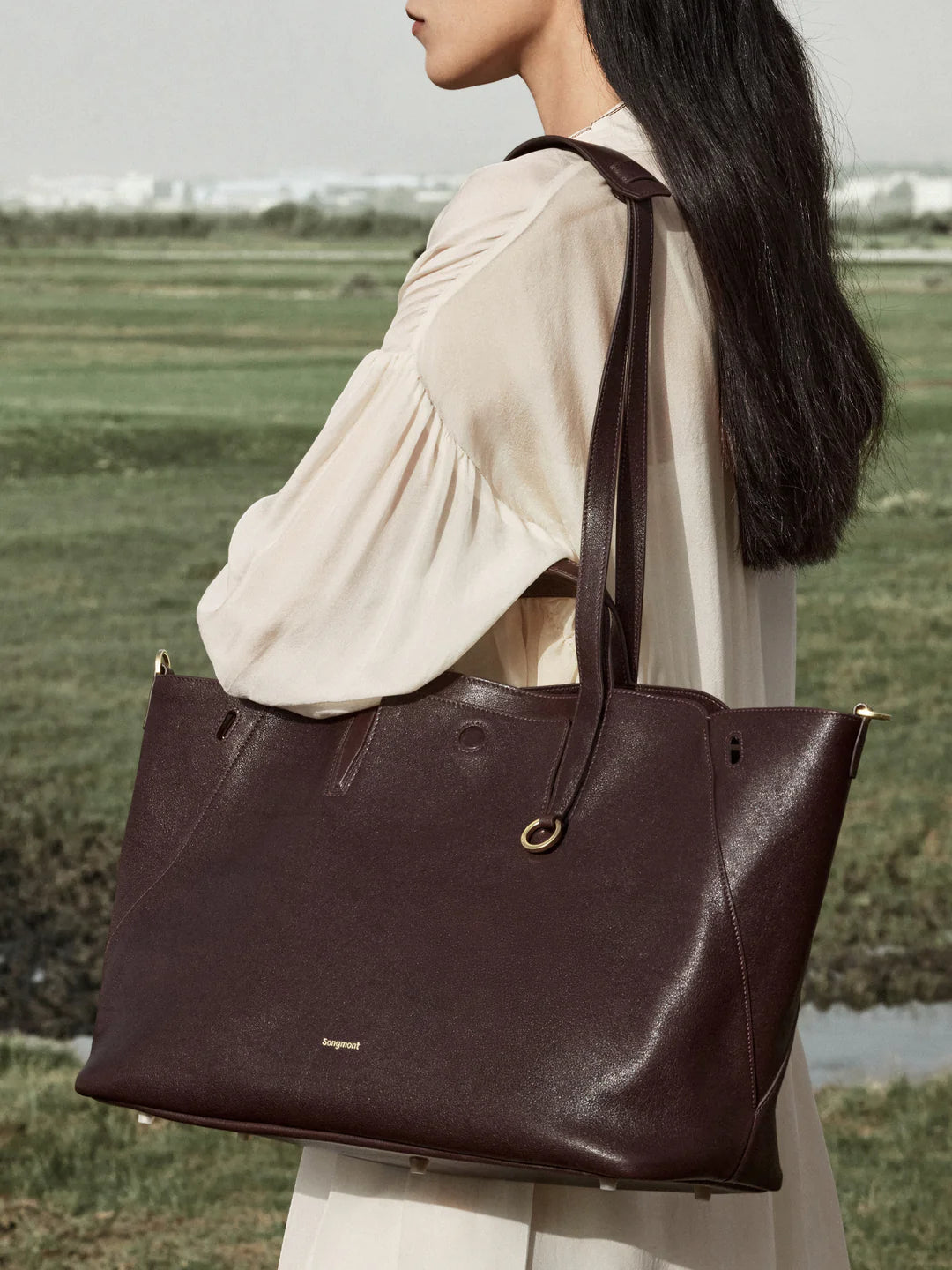 Large Yore Tote Bag - Raisin