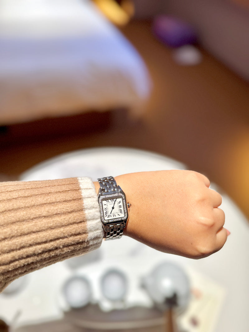 (Readystock) PANTHÈRE De Cartier Watch - Medium Diamond