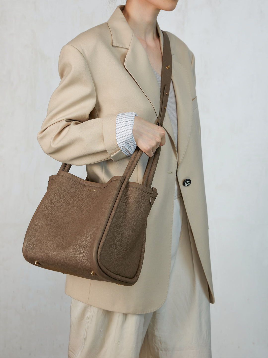 Large Song Bag - Taupe