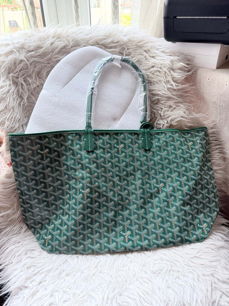 (Readystock)Goyard St Louis PM Canvas - Green
