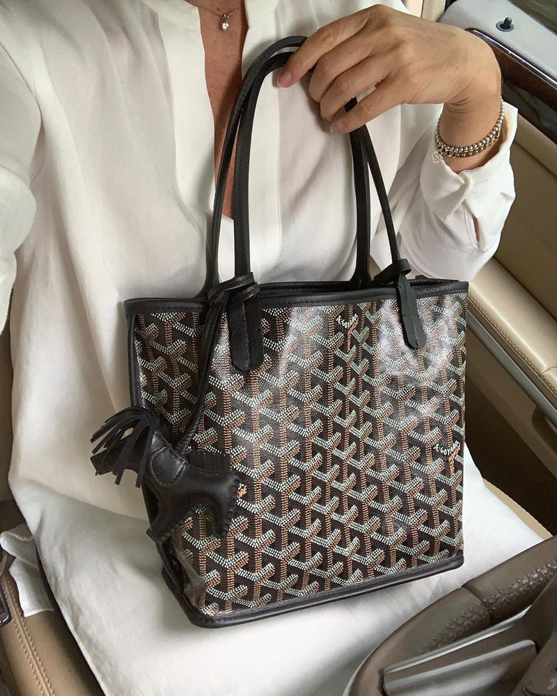 (Readystock) Goyard Anjou Mini - Black