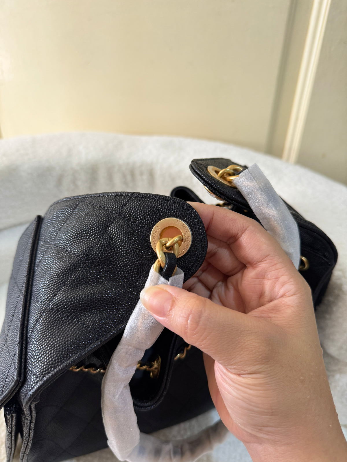 (Readystock) Chanel C25 Small - Black