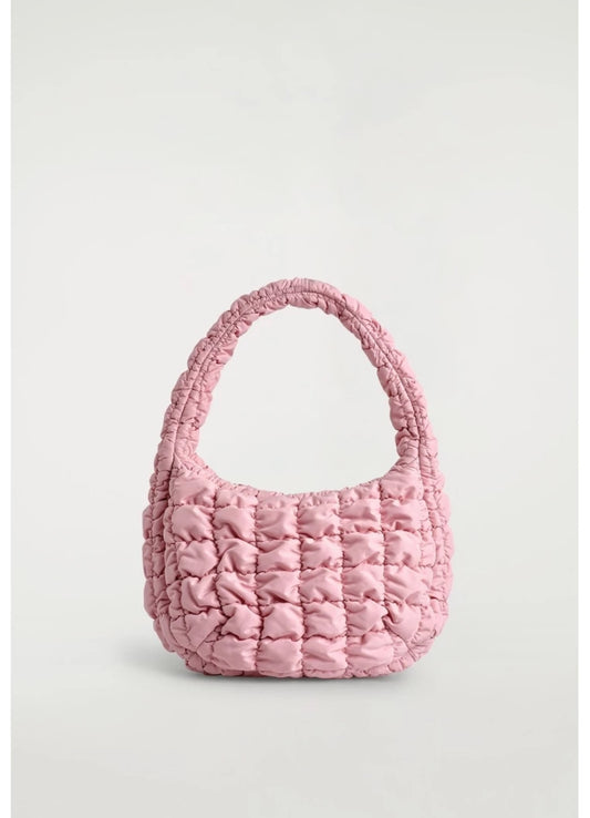 COS Quilted Mini Bag - Pink