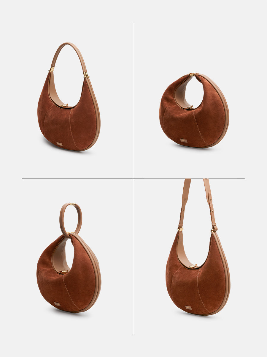 Large Luna Bag (New Version) - Caramel