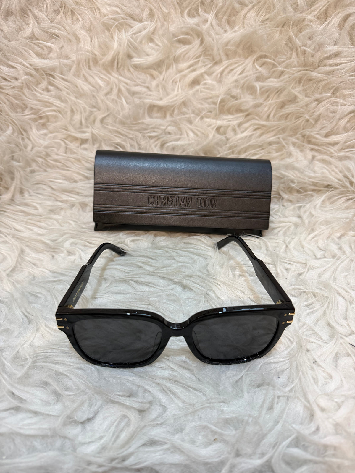 Dior Black Square Sunglass