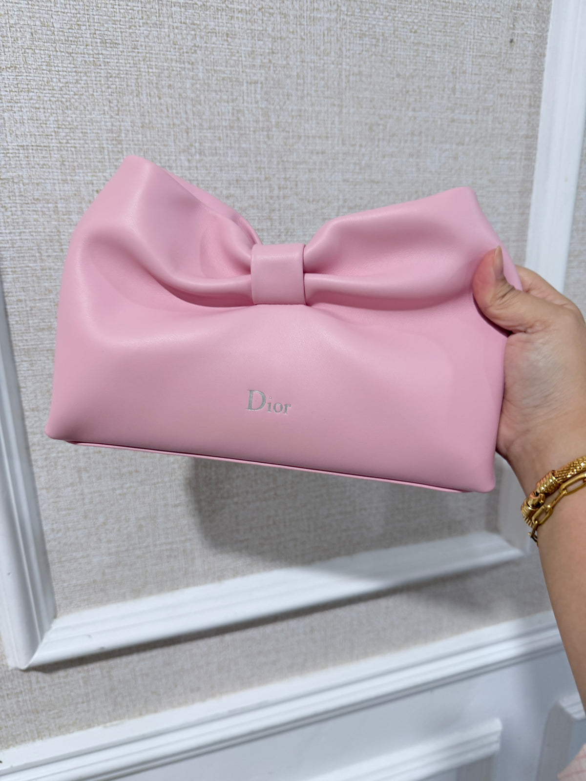 Dior Bow Bag - Pink
