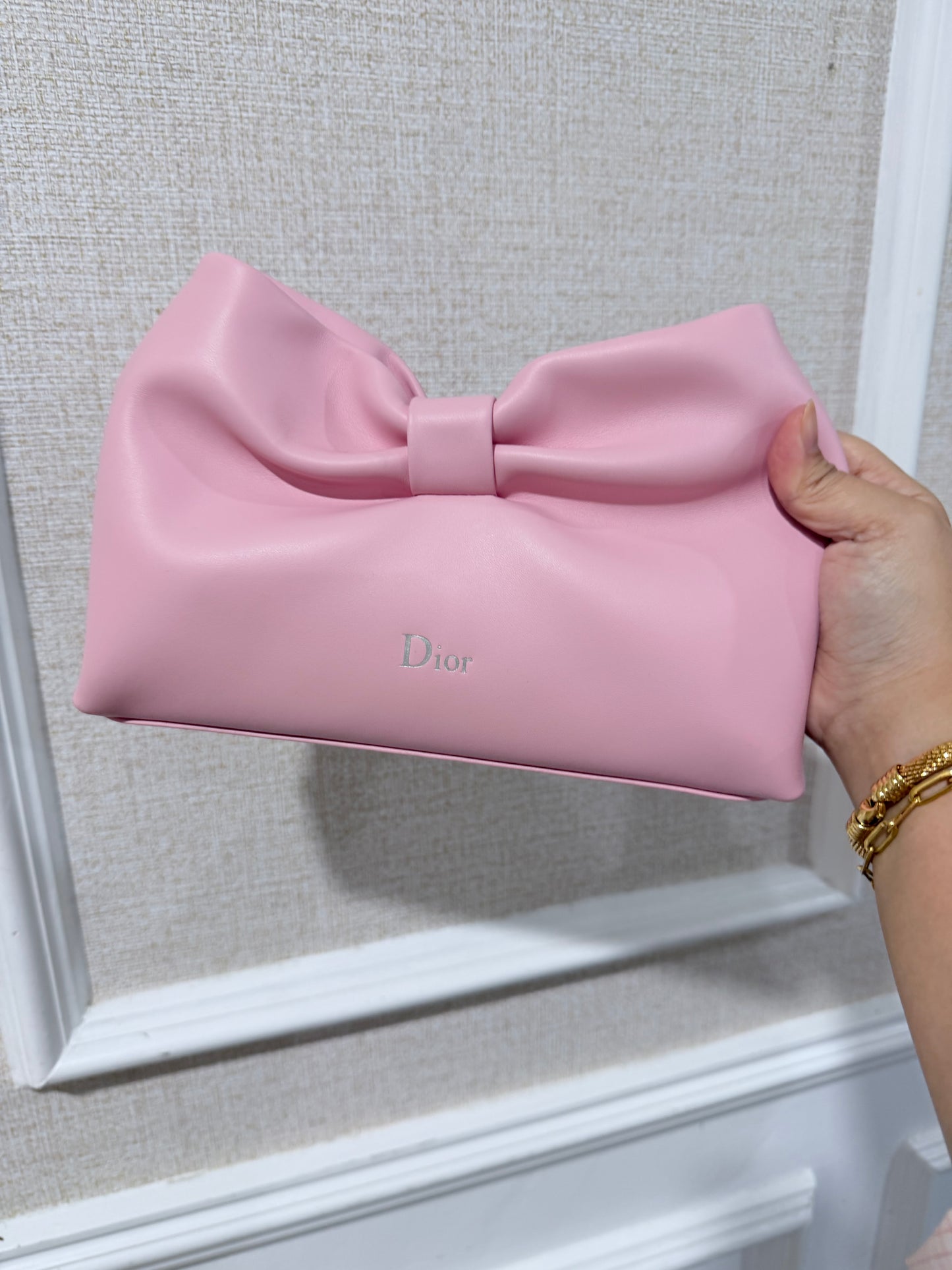 (Readystock) Dior Bow Bag - Pink