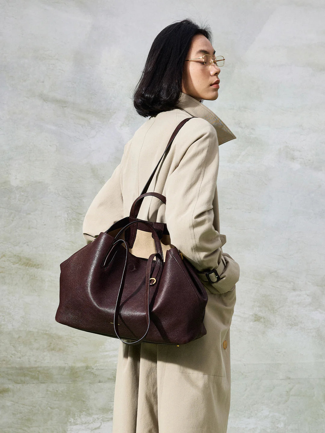 Large Yore Tote Bag - Raisin