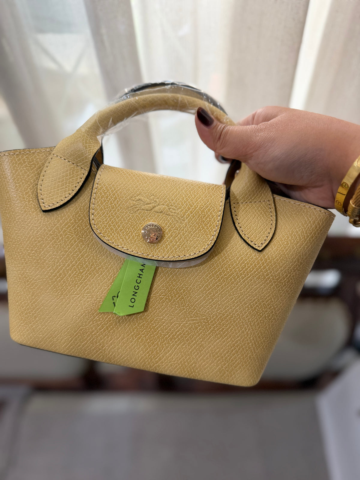 (Readystock) LC Epure XS Tote - Yellow Green