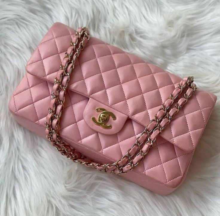 Chanel Small Classic Handbag - Pink
