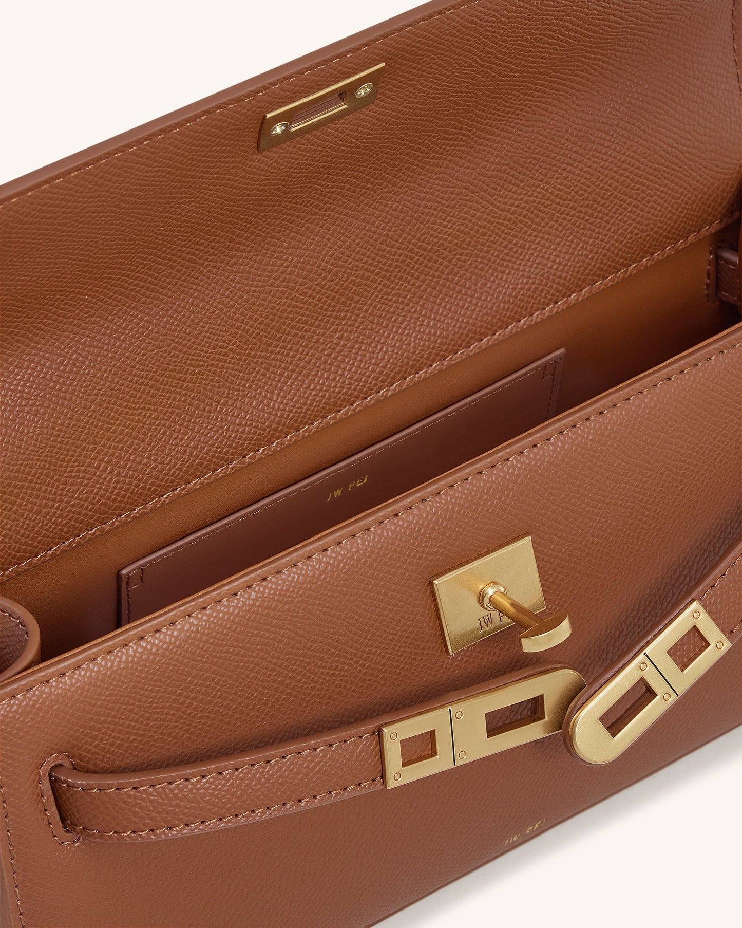 JW PEI Noor Top Handle Bag - Brown