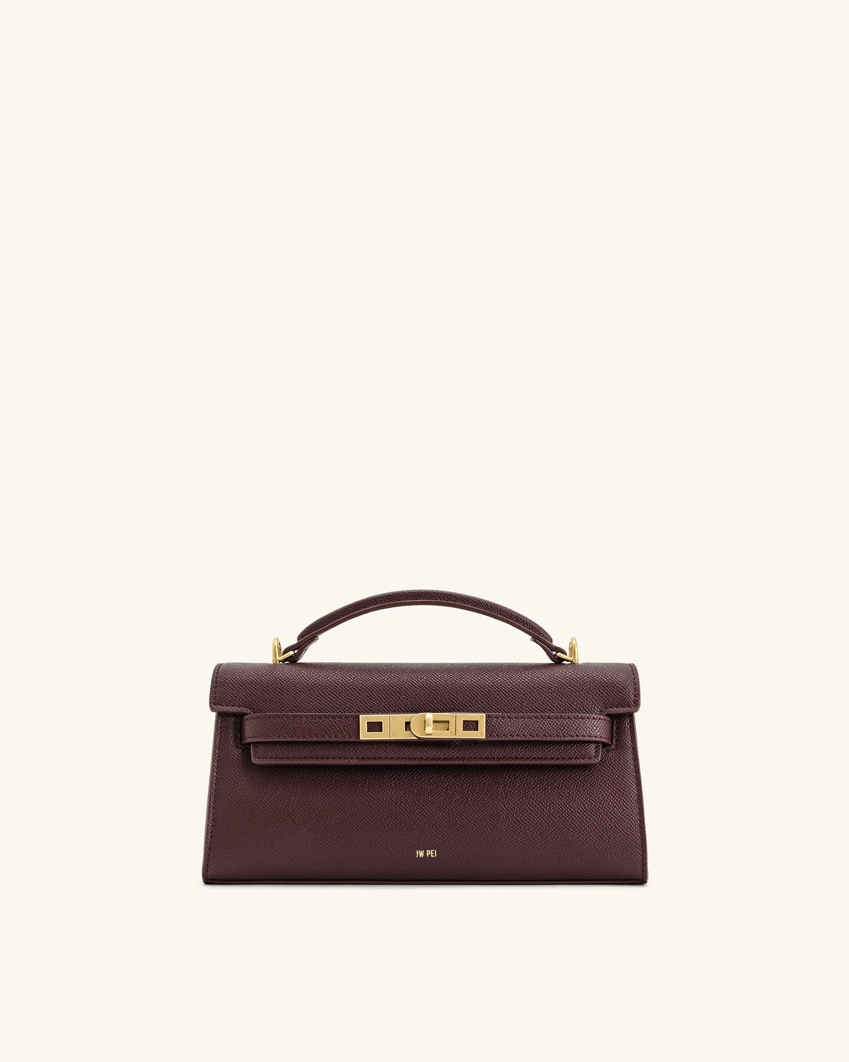JW PEI Noor Top Handle Bag - Deep Burgundy