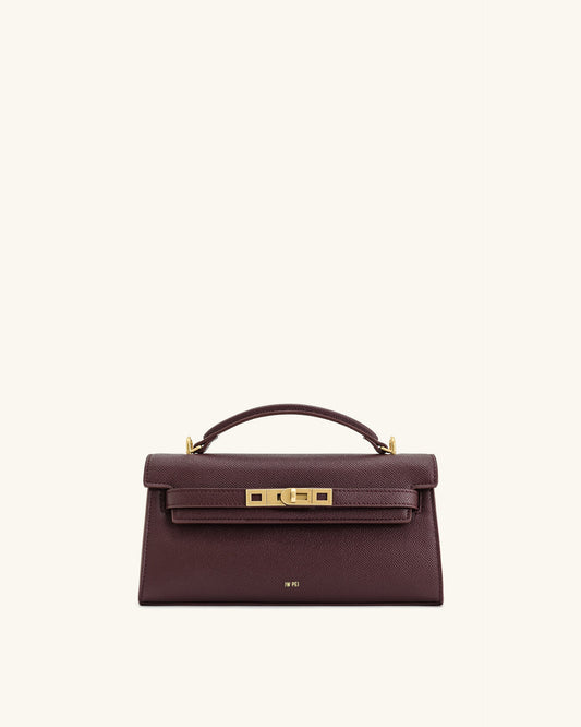 JW PEI Noor Top Handle Bag - Deep Burgundy