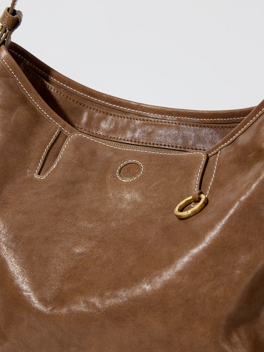 The Medium Yore Hobo Bag - Sandal