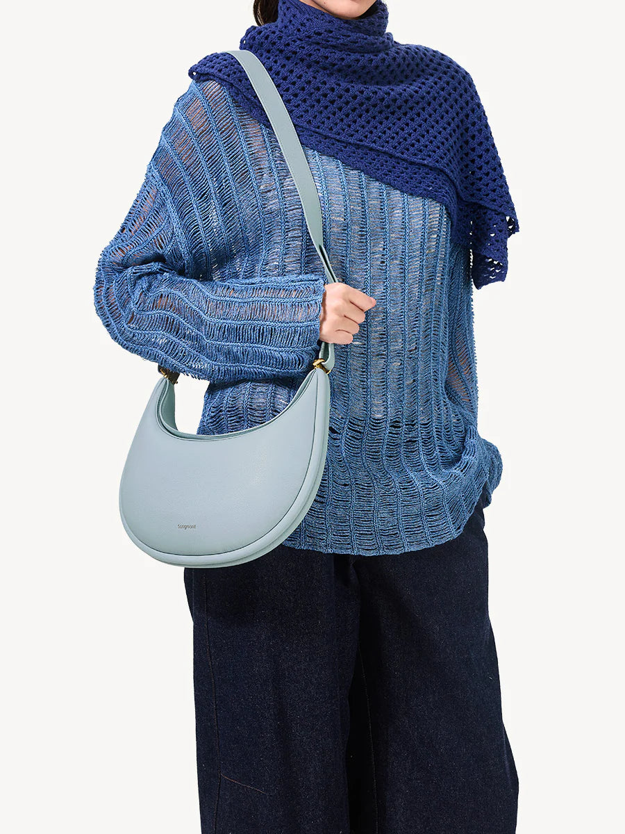 Medium Luna Bag - Aquamarine