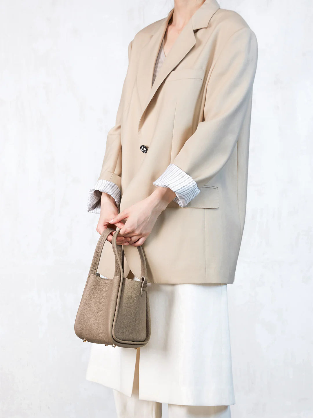 Small Song Bag (New Version) - Cream Apricot