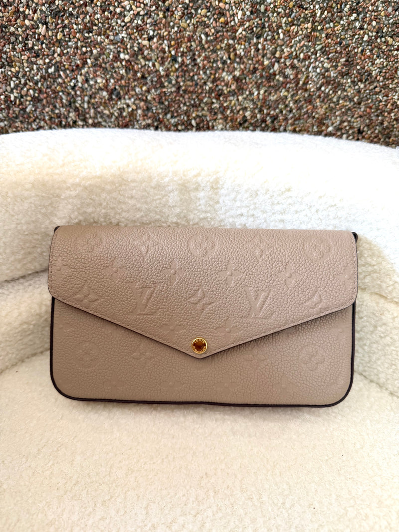 (Readystock) LV Pochette Félicie - Beige