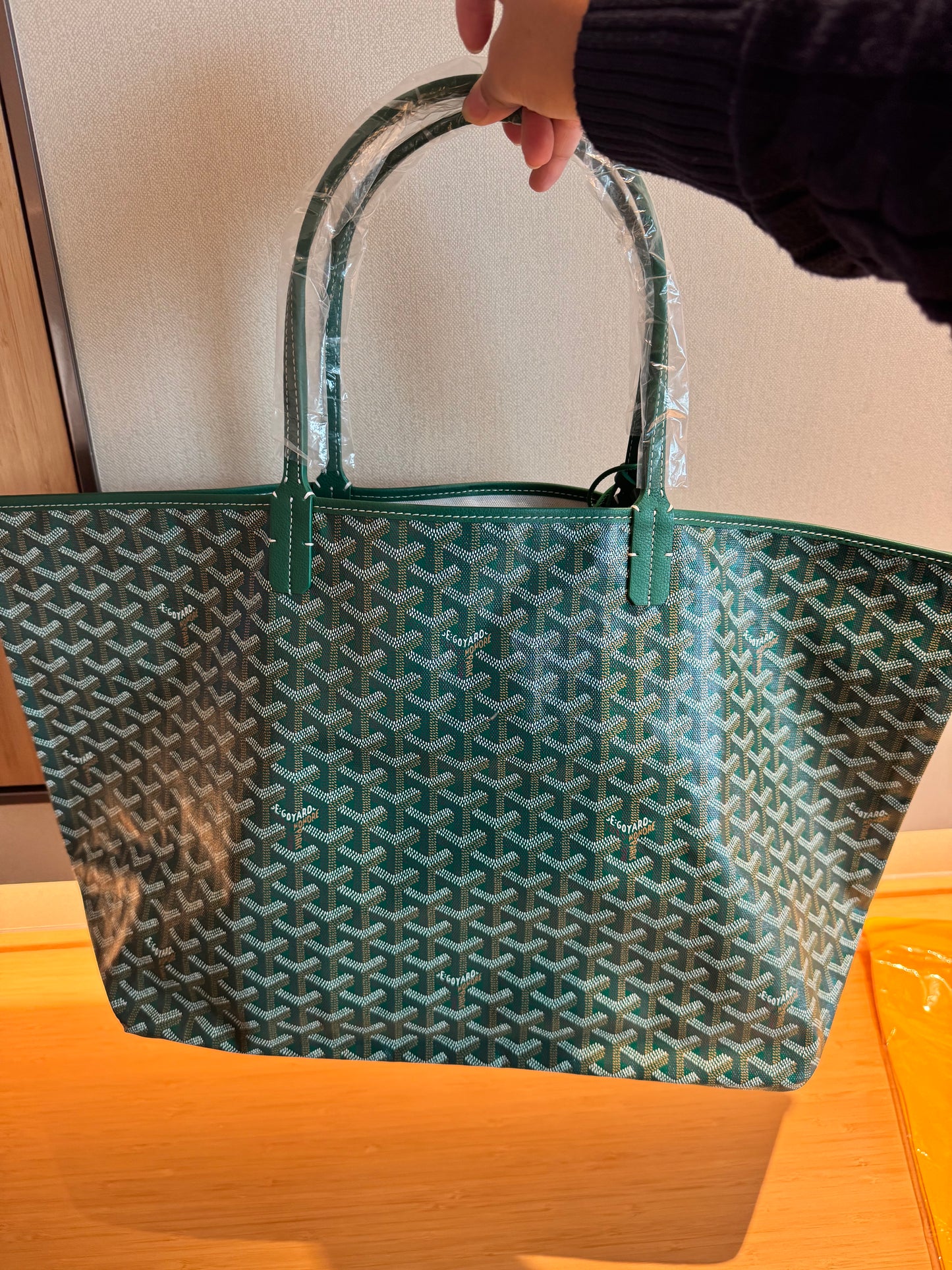 Goyard St Louis GM Canvas - Green