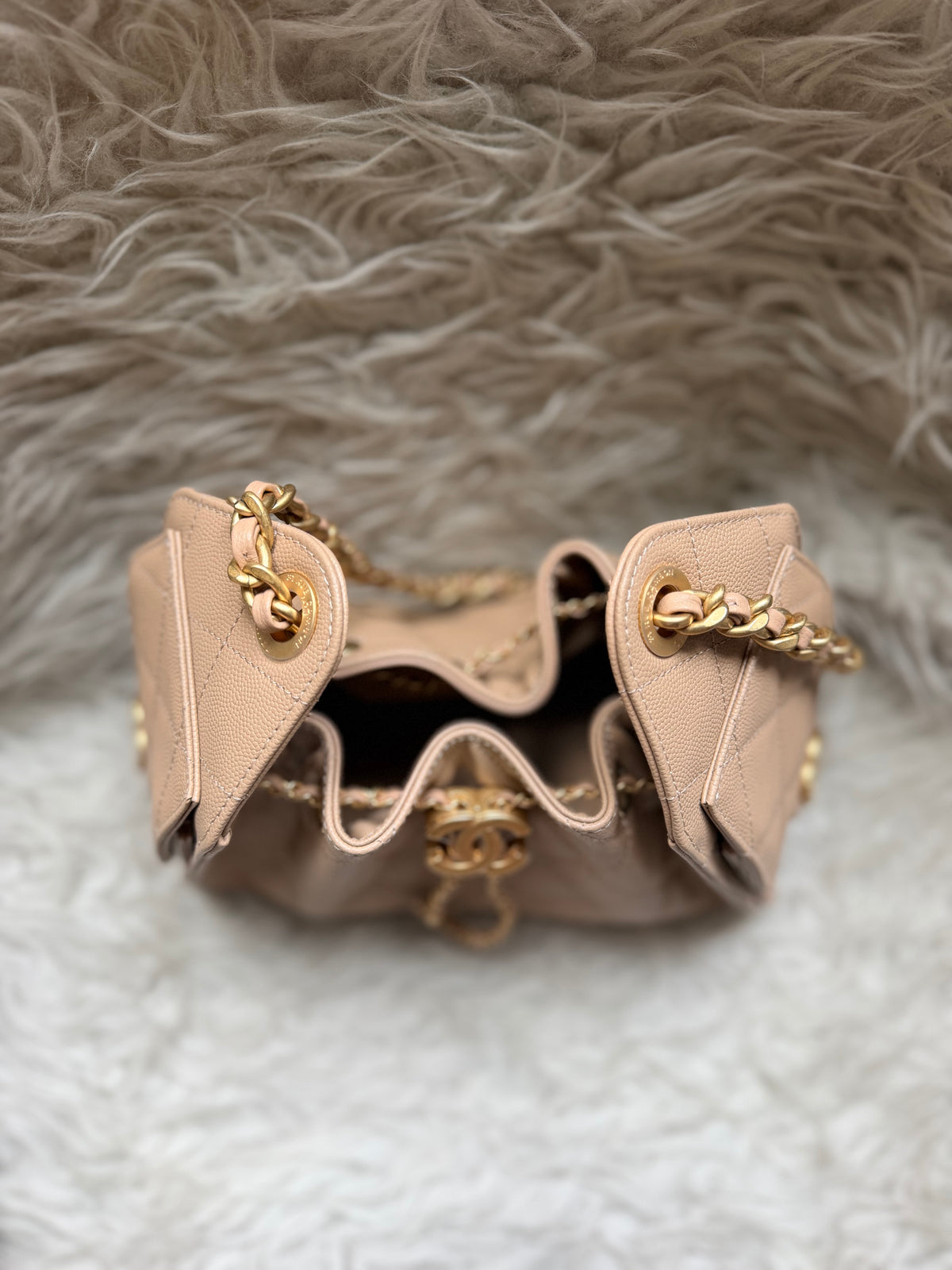 (Readystock) Chanel C25 Mini - Beige