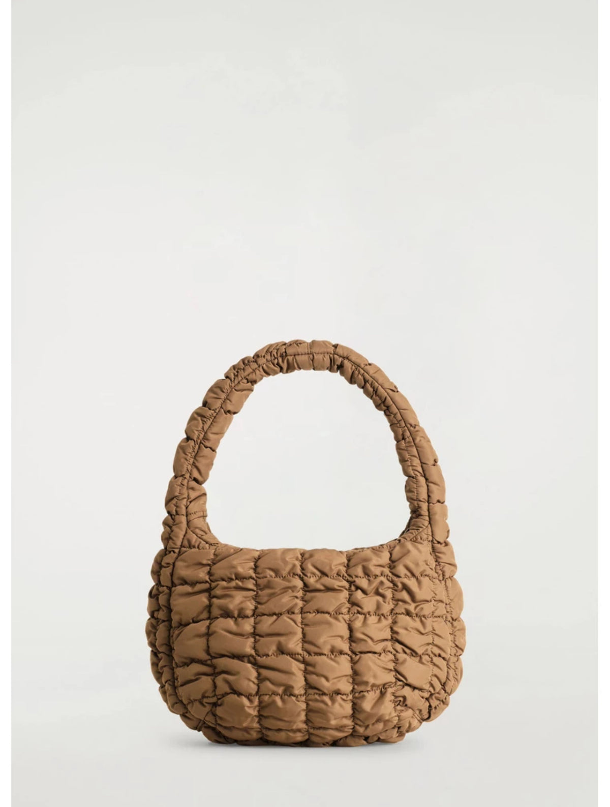 COS Quilted Mini Bag - Brown