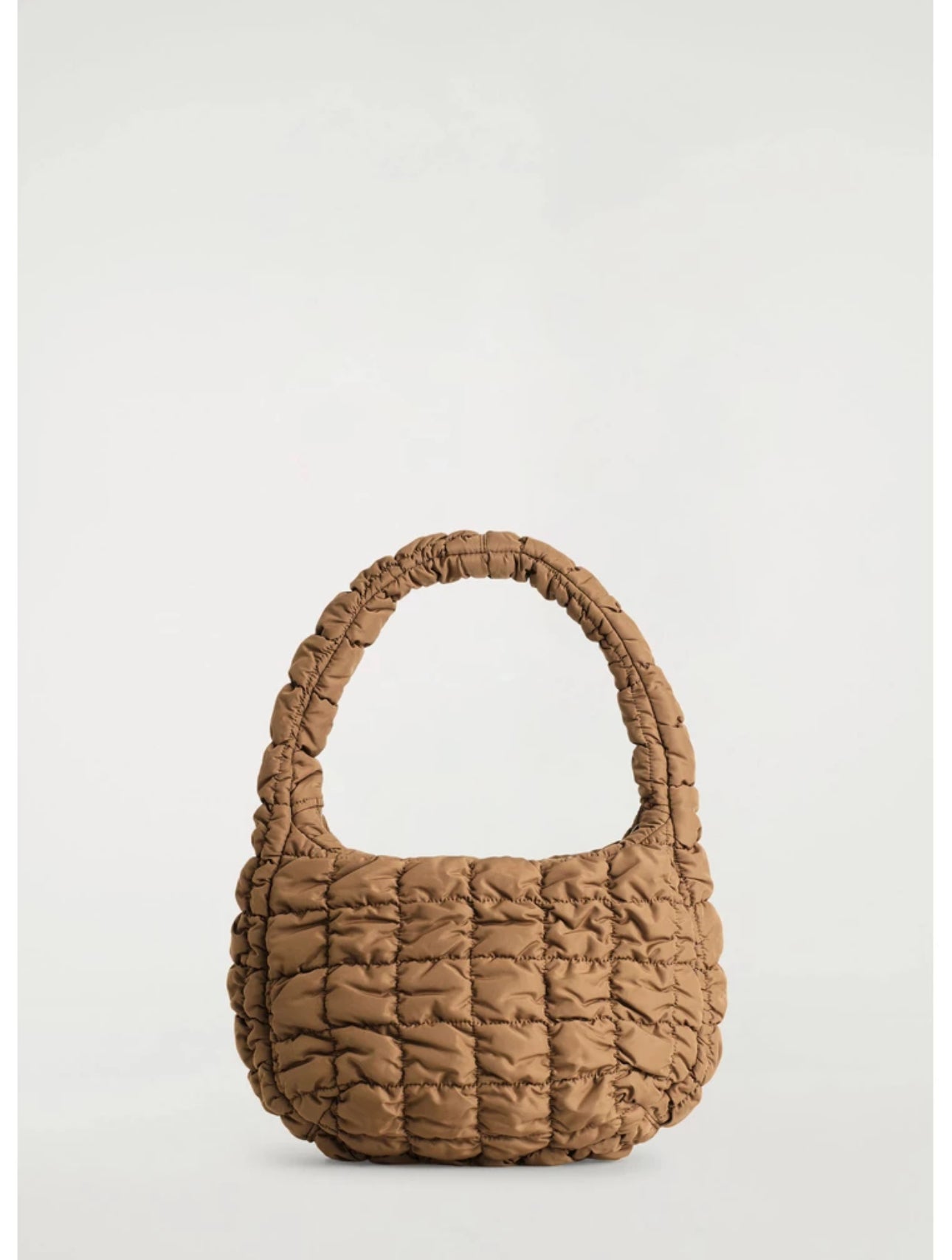 COS Quilted Mini Bag - Brown