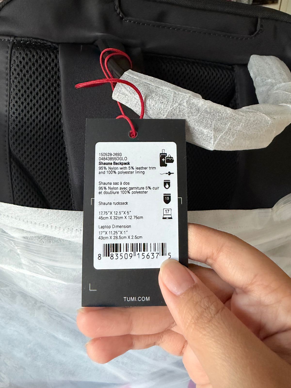 Tumi Bagpack