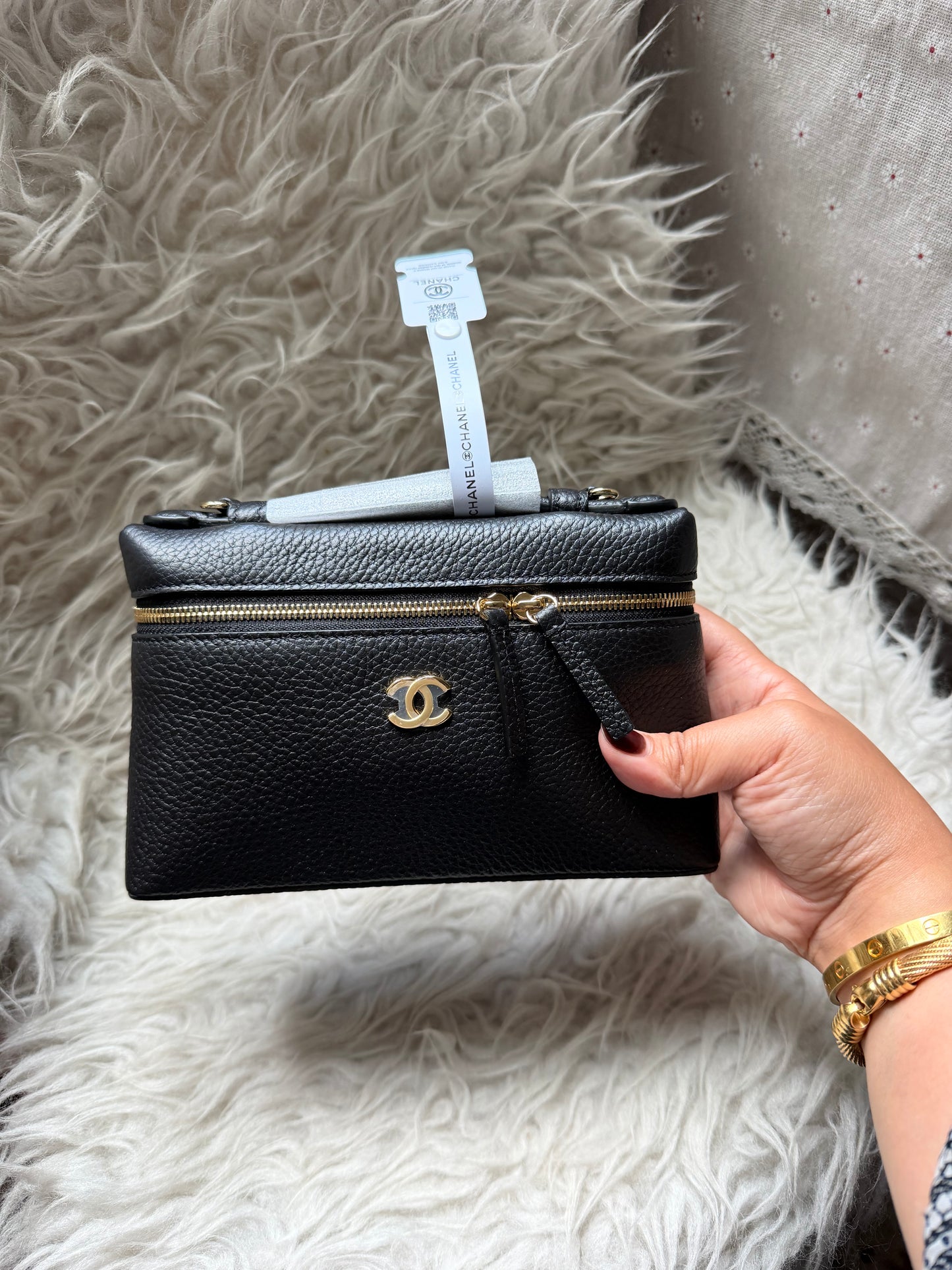 Chanel Flat Vanity - Black