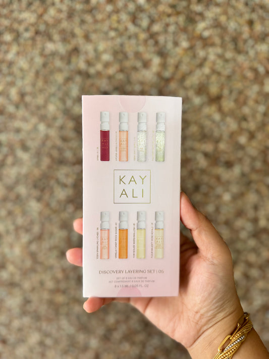 KAYALI Discovery Layering Set Mini of 8