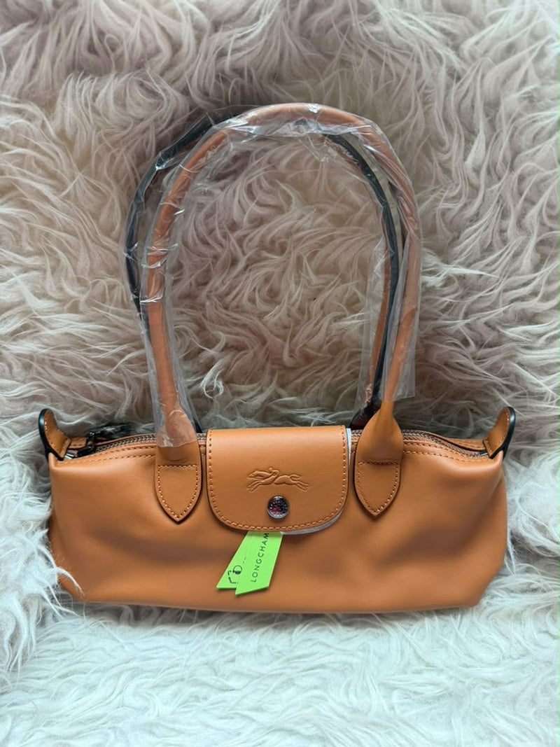 (Readystock) Longchamp Xtra M Shoulder Bag - Brown