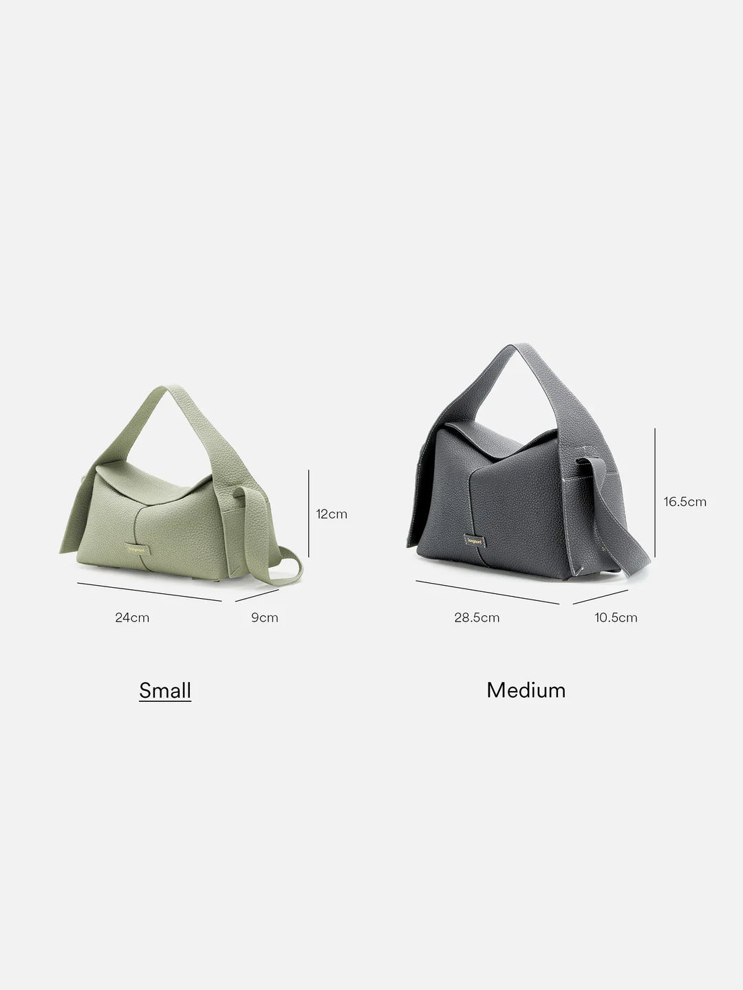 Small Drippy Roof Bag - Jade