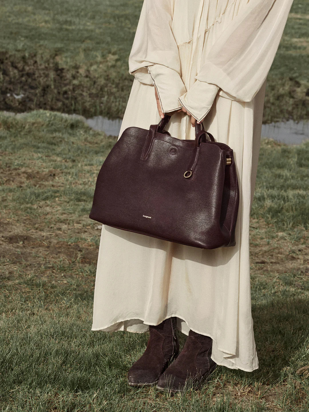 Large Yore Tote Bag - Raisin