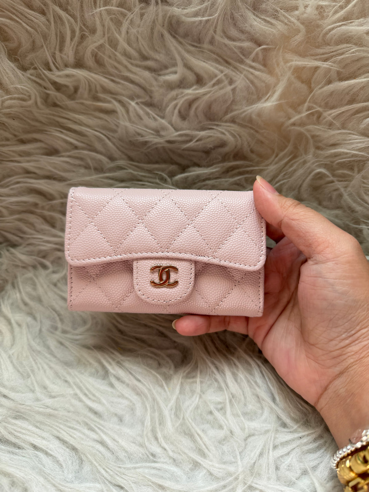 Chanel Small Wallet - Pink