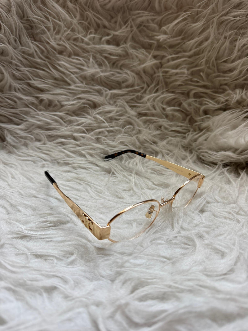 Celine Triomphe Oval Eyeglasses