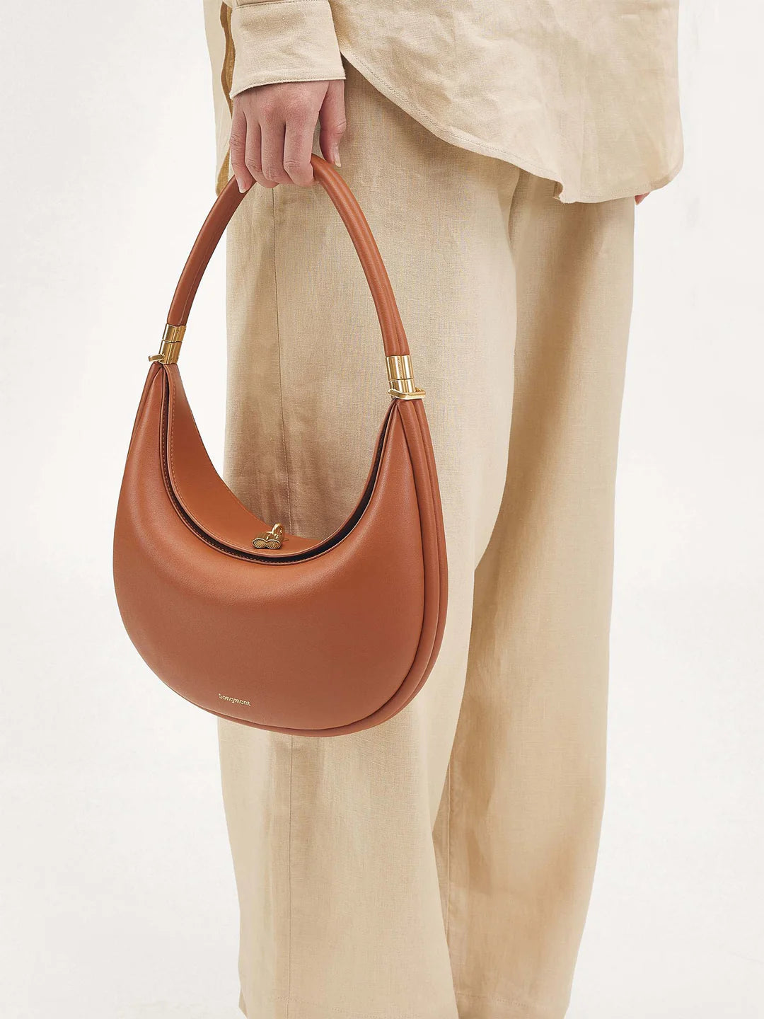 Luna Bag (vegan leather) - Eco Caramel