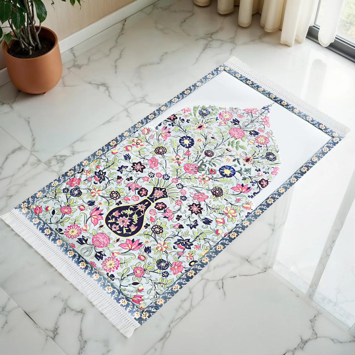Sejadah Tebal - Floral