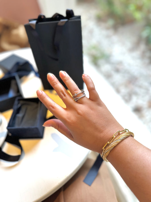 APM Triple Ring with Sliding Hoop