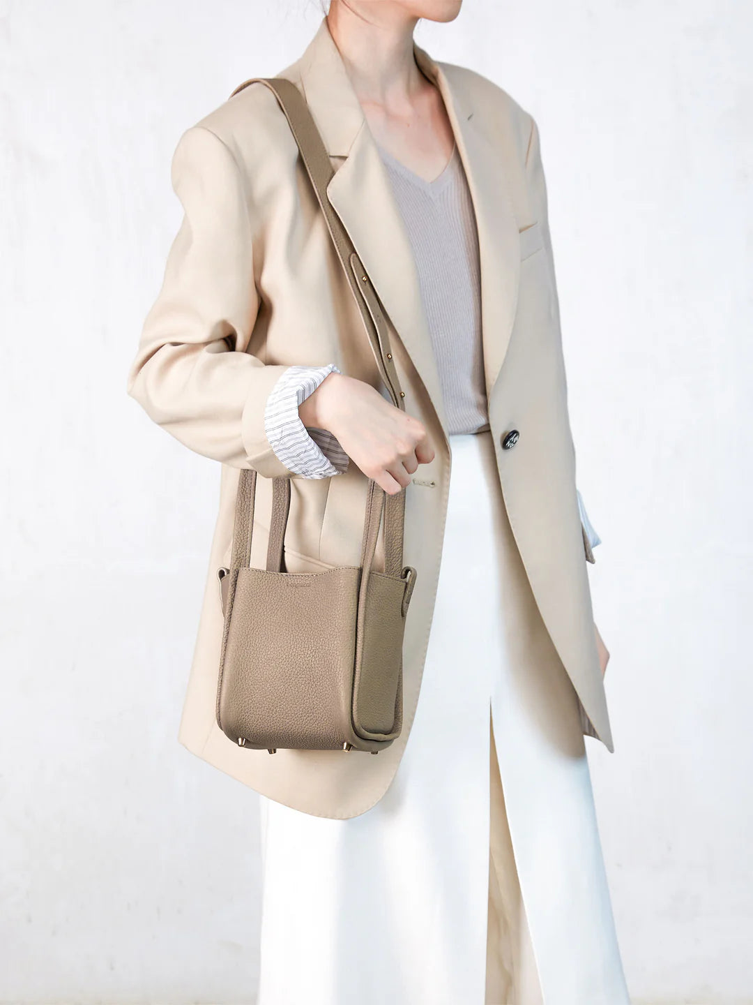 Small Song Bag (New Version) - Cream Apricot